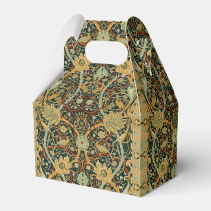 William Morris Forest Tapestry Pattern: Vintage Favor Boxes