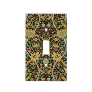 William Morris Forest Tapestry Pattern: Vintage Light Switch Cover