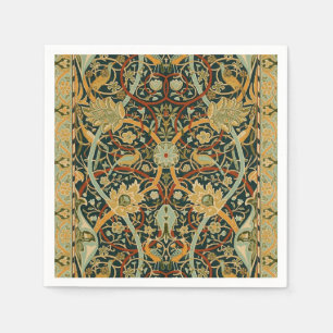 William Morris Forest Tapestry Pattern: Vintage Paper Napkins