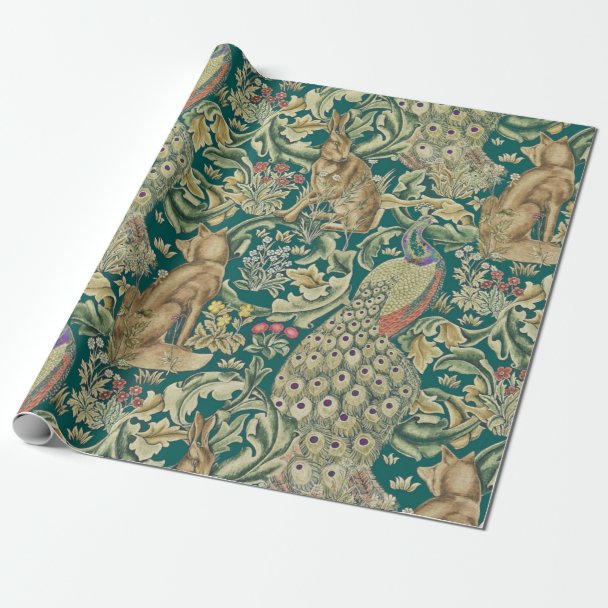 William Morris Forest Fabric 7582