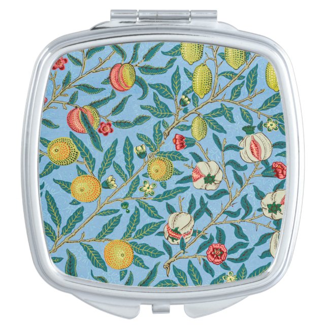 William Morris Four Fruits Compact Mirror (Front)