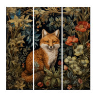 William Morris Fox in the Forest Art Nouveau