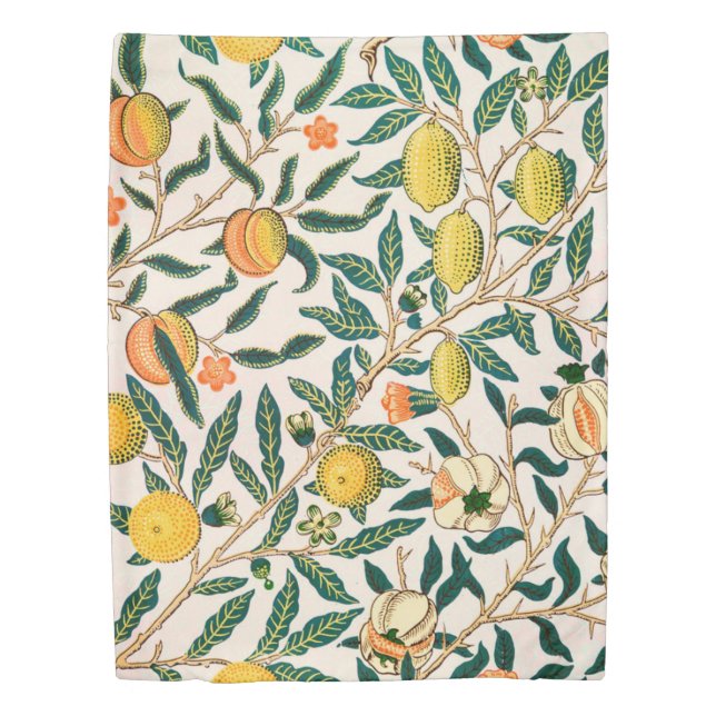 William Morris Fruit And Pomegranate Duvet Cover (Front)