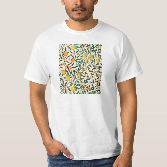 William Morris Fruit And Pomegranate T-Shirt (Front)