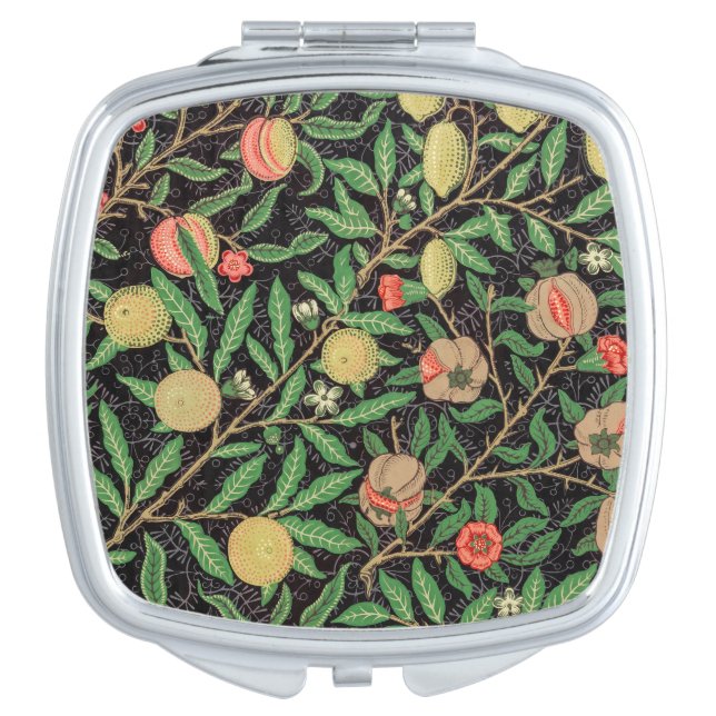 William Morris Fruit Compact Mirror (Front)