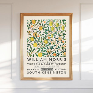 William Morris Fruit or Pomegranate Lemons Tree Poster