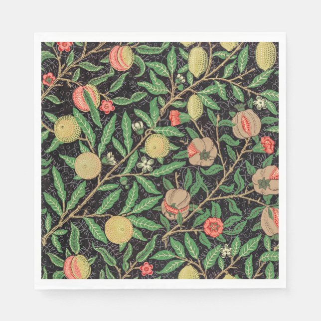 William Morris, Fruit Pattern, Napkins (Front)