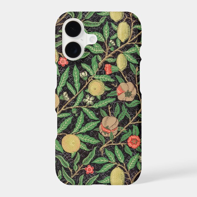 William Morris Fruit pattern Vintage Iphone Case (Back)
