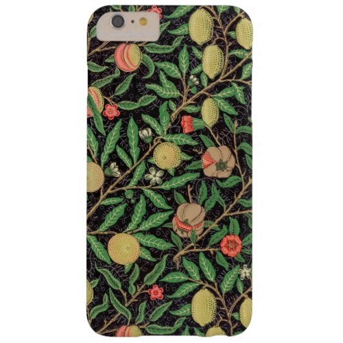 William Morris Fruit Pomegranate Floral Pattern Barely There iPhone 6 Plus Case
