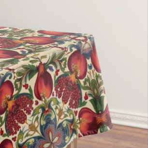 William Morris Fruit Pomegranate Floral pattern Tablecloth