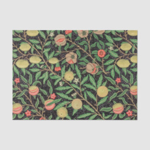William Morris Fruit Pomegranate Floral Pattern Tissue Paper