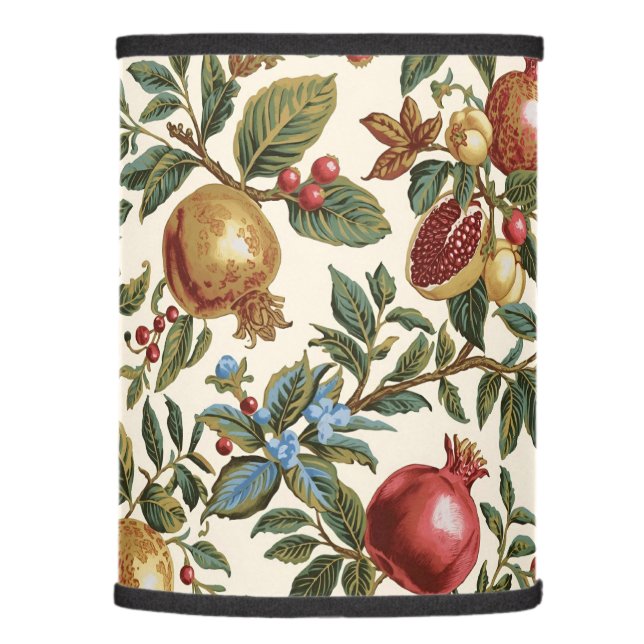 William Morris Fruit Pomegranate pattern Lamp Shade (Right)