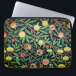 William Morris Fruit & Pomegranate Sleeve<br><div class="desc">Trade your boring laptop bag for a piece of timeless luxury that reflects your appreciation for classic design. Featuring the iconic William Morris 'Fruit' (or 'Pomegranate') pattern, this laptop sleeve instantly brings the Arts & Crafts movement into your daily life. The rich, dark background and vibrant lemon, pomegranate, and peach...</div>