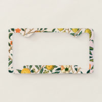 William Morris Fruit Pomegranate White Ornament