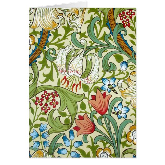 William Morris Garden Lily Wallpaper (Front)