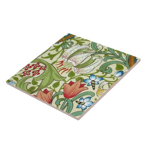 William Morris Garden Lily Wallpaper Tile