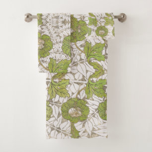 William Morris Garden Mix Botanical Bath Towel Set