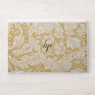 William Morris Gold Bachelors Button Floral HP Laptop Skin