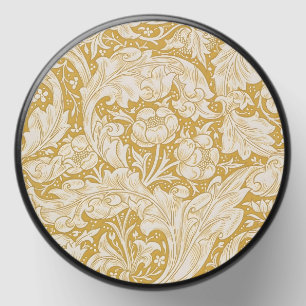 William Morris Gold Bachelors Button Floral Mini Candle Favors