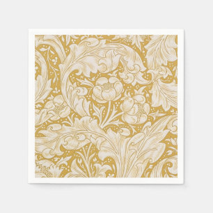  William Morris Gold Bachelors Button Floral Napkins