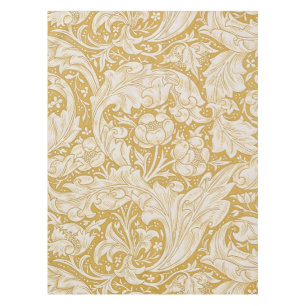 William Morris Gold Bachelors Button Floral Tablecloth