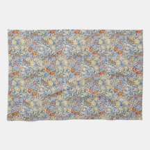 William Morris Gold Lily Victorian Botanical