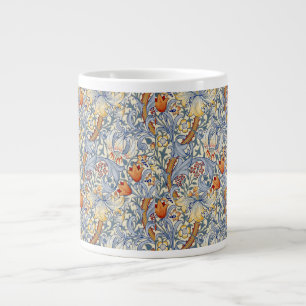 William Morris Gold Lily Victorian Wallpaper Giant Coffee Mug