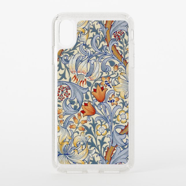 William Morris Gold Lily Victorian Wallpaper Speck iPhone XS Max Case (Front)