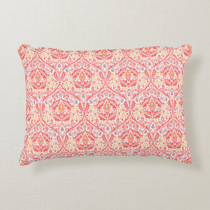 William Morris Golden Bough in Red Accent Pillow