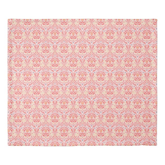 William Morris Golden Bough in Red Duvet Cover (Front)
