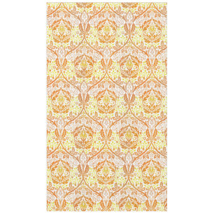 William Morris Golden Bough Orange Floral Art Tablecloth