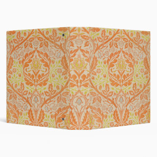 William Morris Golden Bough Pattern Vintage Art 3 Ring Binder