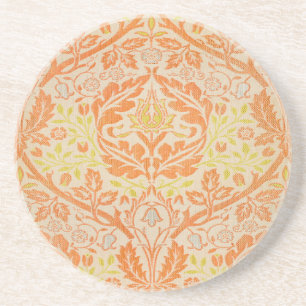 William Morris Golden Bough Pattern Vintage Art Coaster