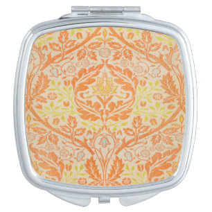 William Morris Golden Bough Pattern Vintage Art Compact Mirror