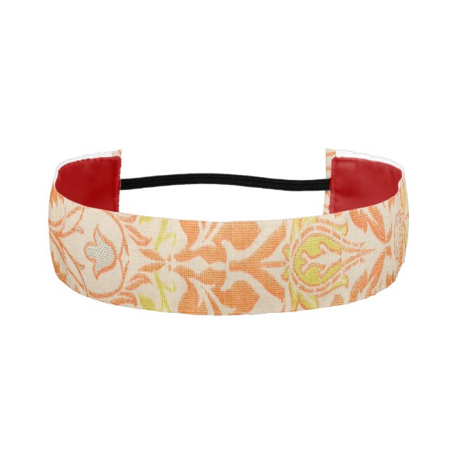 William Morris Golden Bough Tapestry Pattern Athletic Headband (Front)
