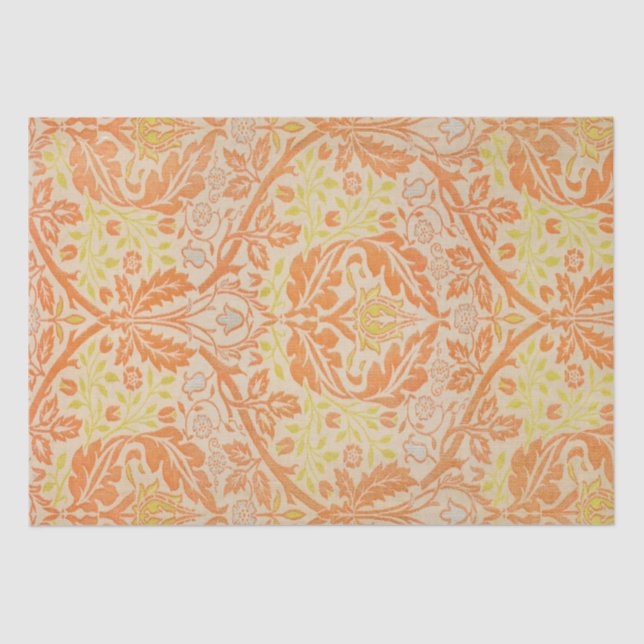 William Morris Golden Bough Tapestry Pattern Tissue Paper (Front)