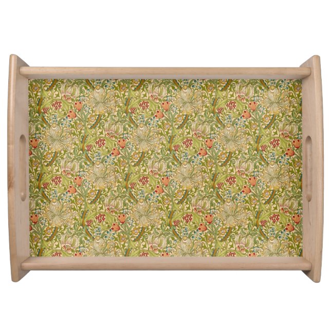 William Morris "Golden Lily" 2 Serving Tray (Front)