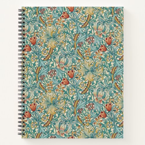 William Morris Golden Lily 3 Notebook
