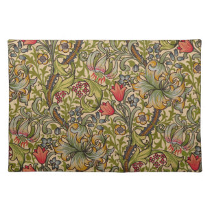 William Morris Golden Lily Antique Cloth Placemat