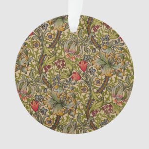 William Morris Golden Lily Antique Ornament