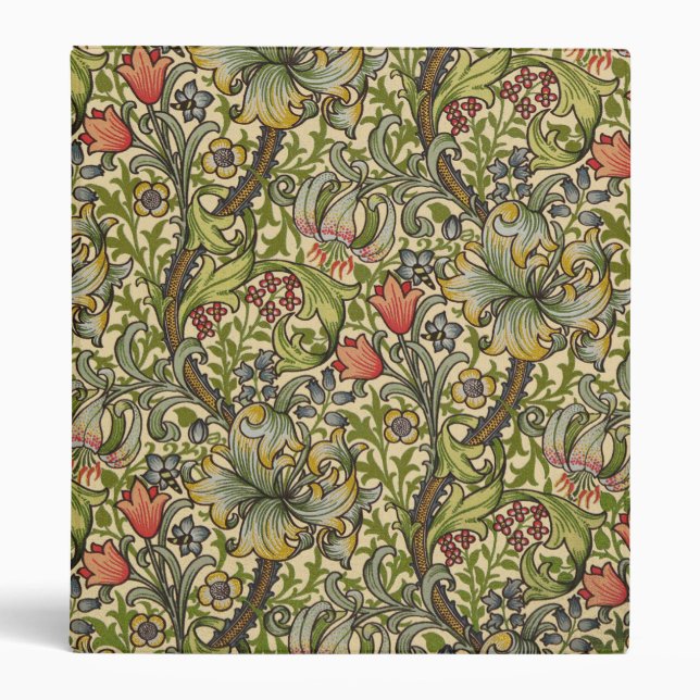 William Morris Golden Lily Binder (Front)