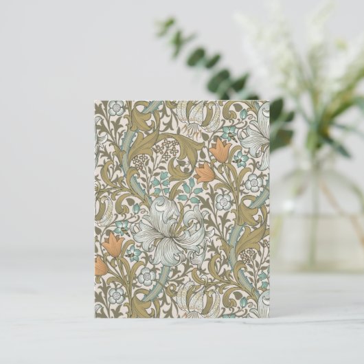 William Morris Golden Lily Blue Gold Classic (Standing Front)