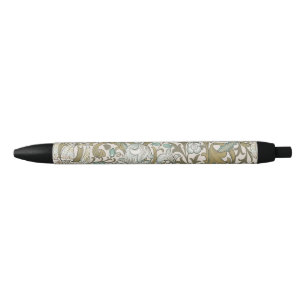William Morris Golden Lily Blue Gold Classic Pen