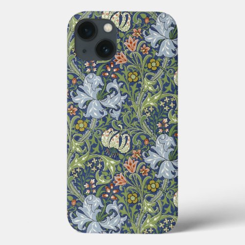 William Morris Golden Lily iPhone 13 Case