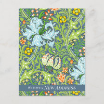 William Morris Golden Lily CC1223 Moving