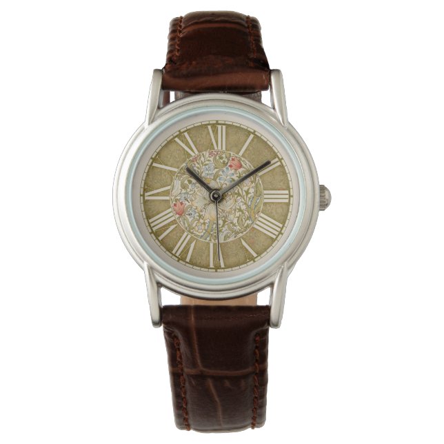 William Morris Golden Lily Classic Victorian Watch (Front)