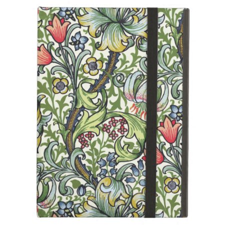 William Morris Golden Lily Floral Chintz Pattern Case For Ipad Air