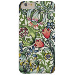 William Morris Golden Lily Floral Chintz Pattern Barely There Iphone 6 Plus Case at Zazzle