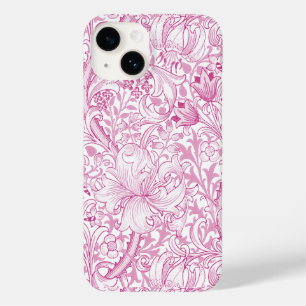 William Morris Golden Lily Floral Pattern Case-Mate iPhone 14 Case