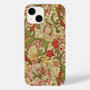 William Morris Golden Lily Floral Pattern Case-Mate iPhone 14 Case